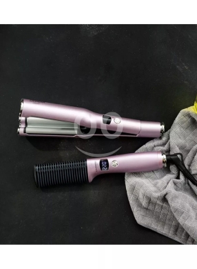 مشط تمليس ومصفف شعر كاريرا كلاسيك الرقمي | Carrera Classic Straightener Comb & Wave Styler — 4