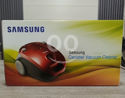 مكنسة الكهربائية بقوة شفط جبارة وتصميم عملي | Samsung Bagged Vacuum Cleaner with High Suc… — 2
