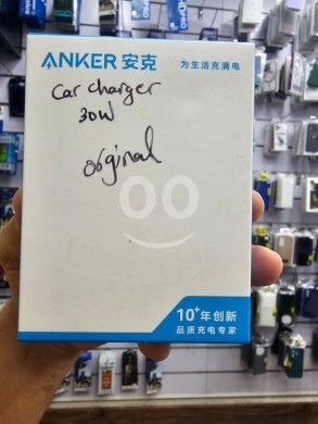 Mobile accessories in Saida - Anker car charger 30w Original