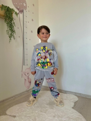 Baby & Kids Stuff in Jounieh - طقم بناتي قطن "ستيتش" صناعة تركية 4-10 سنوات | Girls&#039; Stitch Cotton Set Made in Turkey