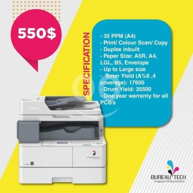 Office Furniture & Equipment in Beirut City - Canon imageRUNNER 1435iF/1643iF Multifunction Printer - 35 PPM, Duplex, A4/LGL - Only $550