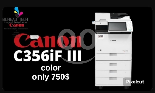 Office Furniture & Equipment in Beirut City - Canon imageRUNNER ADVANCE C356iF III Color Multifunction Printer - High Performance MFP - Only $750
