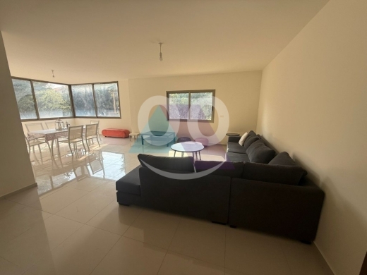 Apartments for rent in Ballouneh - 160m2 furnished apartment+terrace+open view 4rent in ballouneh - بلونةAM66A432