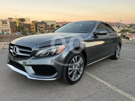Mercedes-Benz in Nabatyeh - 2017 Mercedes-Benz C300 4MATIC for Sale | Panoramic Roof, Full Option, Low Mileage (19500$)