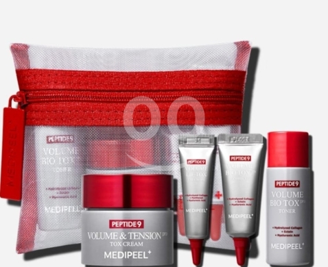 Health & Beauty in Beirut City - مجموعة MEDI-PEEL Peptide 9 التجريبية للسفر | شد وتعبئة البشرة (Volume & Tension Tox Kit)