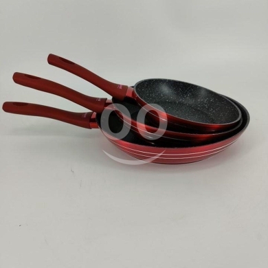 طقم مقالي أيوا الجرانيت المكون من 3 قطع | Aiwa 3-Piece Granite Frying Pan Set — 2