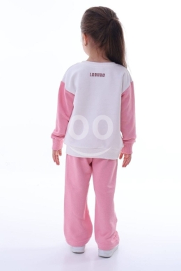 طقم بناتي قطن "لابوبو" صناعة تركية 2-8 سنوات | Girls' Labubu Cotton Set Made in Turkey — 2