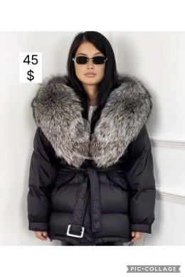 Clothes, Footwear & Accessories in Jounieh - جاكيت شتوي تركي فاخر بياقة فرو كثيفة | High-Quality Turkish Winter Jacket with Faux Fur Collar