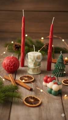 Other Goods in Baysour - &ldquo;Luxury Christmas Candle Collection - Cozy Scents & Elegant Holiday Designs&rdquo;