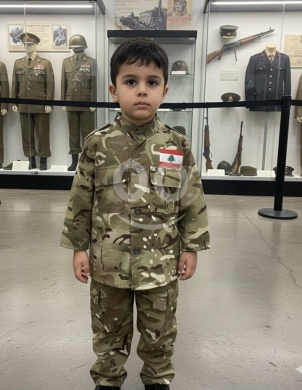 Clothes, Footwear & Accessories in Beirut City - طقم عسكري للأطفال