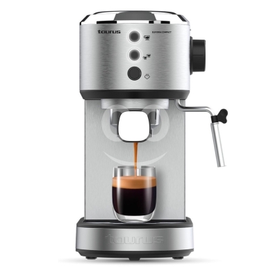 Kitchen appliances in Aicha Bakkar - ?? Taurus - Euforia Compact Espresso Machine 1350W | 20 Bar Pressure | Thermoblock System | Suprem
