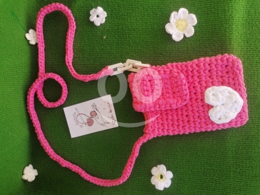 Handmade Crochet Phone Bag — 2