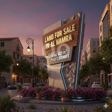 Lands for sale in Hamra - أرض 375م² في وسط الحمرا للبيع والمشاركة