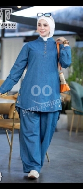 Vêtements, chaussures et accessoires dans Beyrouth - Womens Denim Two Piece Set