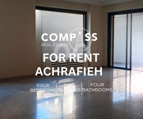 Apartments for rent in Achrafieh - شقة واسعة للإيجار في الأشرفية بمساحة 450 م² | Spacious 450sqm Apartment for Rent in Achrafieh