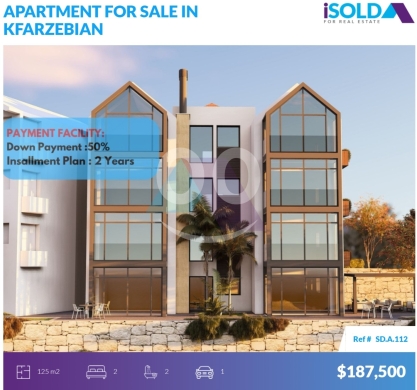 Apartments for sale in Kfar Zebian - New Project Apartments with Payment Facilities 4sale in Kfarzebian SDA112