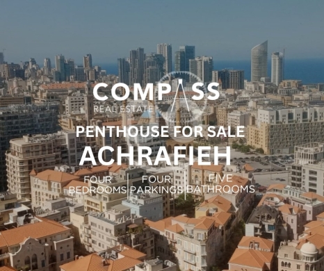 Apartments for sale in Achrafieh - بنتهاوس فاخر للبيع في الأشرفية 600 م² مع مسبح | 600sqm Luxury Penthouse for Sale in Achrafieh