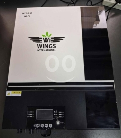 Wi WINGS 11KW Hybrid Solar Inverter (Pure Sine Wave) - 11000W Max PV & 150A MPPT