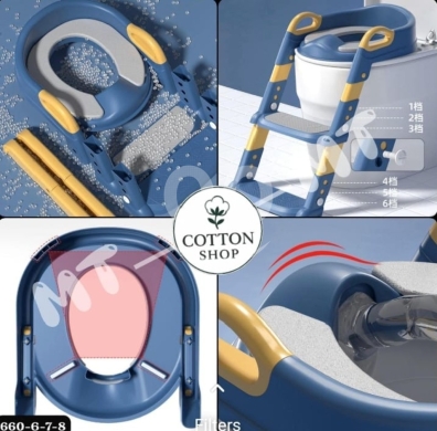 Produits pour bébés et enfants dans Saïda - Foldable Children&#039;s Step Potty Training Toilet Seat - Adjustable, Non-Slip & Safe