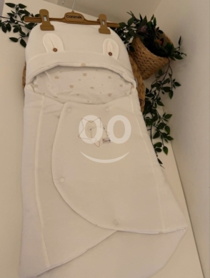 Baby & Kids Stuff in Zouk Mikaël - كيس نوم مواليد قطن 100% ناعم ومريح | Newborn 100% Soft Cotton Baby Sleeping Bag
