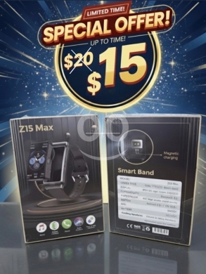 Mobile accessories dans Aley - LIMITED TIME OFFER Get the tech you love — for LESS Z15 Max Smartwatch