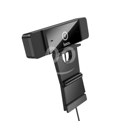 قطع غيار الكمبيوتر وملحقات البرامج في مدينة بيروت - HOCO D100 Full HD 1080P Webcam - 2MP Dual Mic USB Camera for PC, Laptop, Smart TV