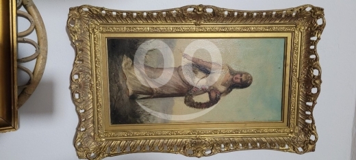 Antiques & Collectibles in Khodr - لوحة زيتية (اصلية) بعمر يقاري المئة عام للفنان الإيطالي ezio ricci