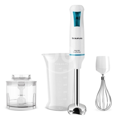 Kitchen appliances in Achrafieh - ??taurus hand blender-mixer-600 watt easy plus inox-full set-bpa free-خفاق