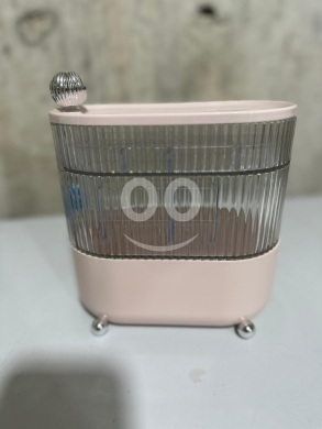 Other Goods in Beirut City - Pink Ribbed Acrylic Vanity Organizer
