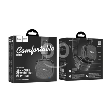 Mobile accessories in Beirut City - HOCO W56 Vintage Foldable Wireless Headphones - Bluetooth 5.4 Over-Ear Headset (28H Playtime)