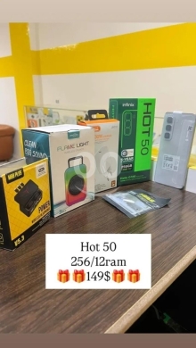 Mobile phones in Ersal - Infinix Hot 50 Smartphone Offer - 256GB / 12GB RAM, Helio G100 Gaming Chipset ($149)