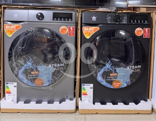 Other home appliances in Sir El Danniyeh - General King 9kg Inverter Washing Machine - 1200 RPM, 3-Year Warranty!