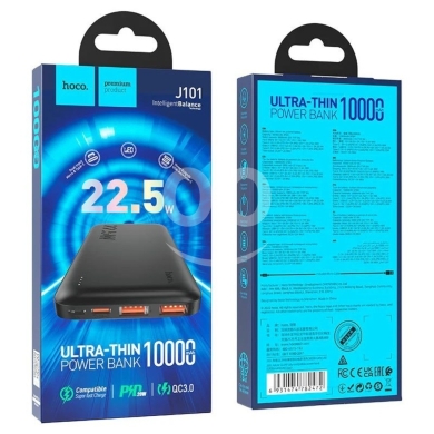 Other Mobile Phones & Accessories in Beirut City - Hoco J101 Ultra-Thin 10000mAh Power Bank - 22.5W Fast Charging (PD/QC 3.0)