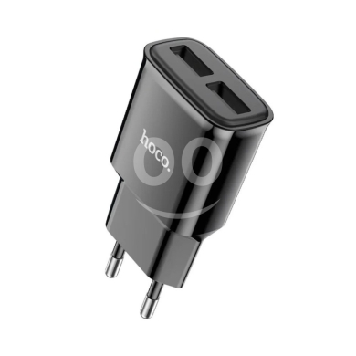 C88a Dual Port Wall Charger - Stable 2.4A Output for Phones & Tablets — 2