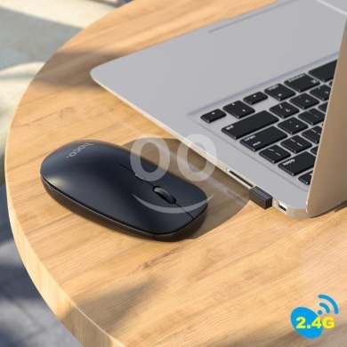 Hoco GM15 Art Dual-Mode Wireless Mouse - Bluetooth 5.0 & 2.4G for Multi-Device Use — 2