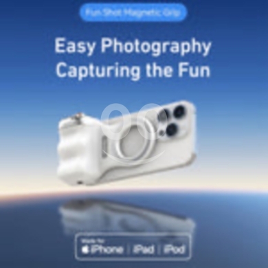 Mobile accessories in Aley - Fun-Shoot Magnetic Grip Kit Turn your phone into a pro camera — instantly