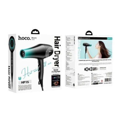 Other home appliances in Beirut City - Hoco HP15 Professional Hair Dryer - 2400W High Speed Motor & Hot/Cold Air