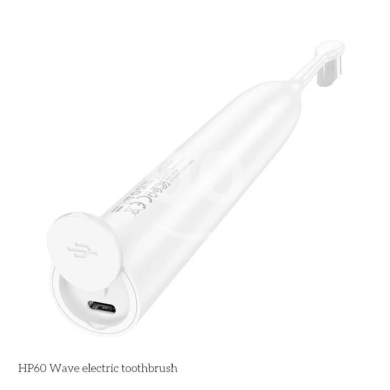 Other Goods in Beirut City - Hoco HP60 Electric Toothbrush - 40,000 VPM, IPX7 Waterproof & USB-C Charge