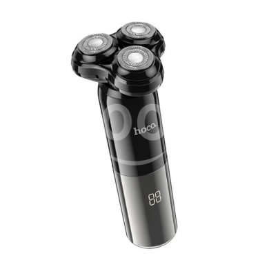 Hoco HP35 Rotary Electric Shaver - IPX7 Wet/Dry, 3 Floating Blades & USB-C — 6