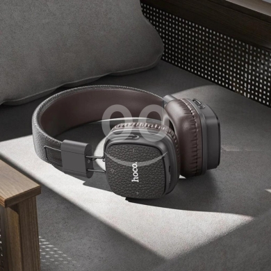Hoco W56 Plus Wireless Headphones - 28+ Hrs Playtime, Foldable, Deep Bass & AUX — 5