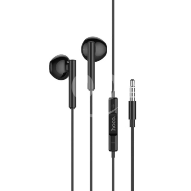 Hoco M64 Wired Earphones - 3.5mm Jack, In-Line Volume/Mic Control & Durable Cable — 2