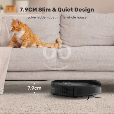 Verefa V60M Lite — Smart Cleaning, Simplified Vacuum + Mop Combo — Dual-action for spo… — 8
