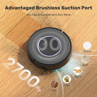 Verefa V60M Lite — Smart Cleaning, Simplified Vacuum + Mop Combo — Dual-action for spo… — 5
