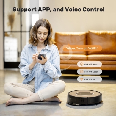 Verefa V60M Lite — Smart Cleaning, Simplified Vacuum + Mop Combo — Dual-action for spo… — 7