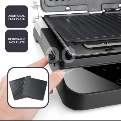 ??black+decker contact grill-2000 watt-removable plates -ساب -غريل — 5