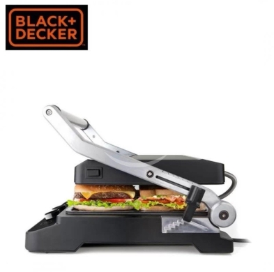 ??black+decker contact grill-2000 watt-removable plates -ساب -غريل — 4