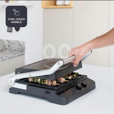 ??black+decker contact grill-2000 watt-removable plates -ساب -غريل — 8