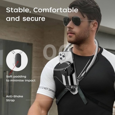 ? Magnetic Neck Phone Mount - Chest Holder Hands-free, hassle-free, and made for creators — 3