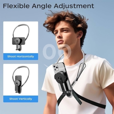 ? Magnetic Neck Phone Mount - Chest Holder Hands-free, hassle-free, and made for creators — 4