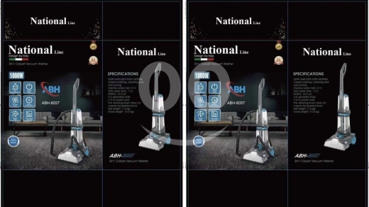 Other home appliances in Barbir - مكنسة وغسالة السجاد National Line الاحترافية (موديل ABH-8057) | National Line 3-in-1 Carpet Vacuum